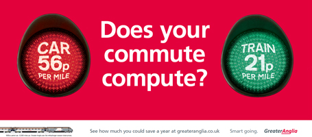 Greater Anglia Launch campaign poster